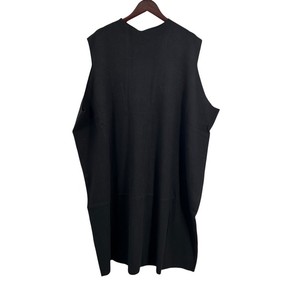 Universal Standard Plus Size 4XL (38W-40W) Black Sweater Dress Tunic Knit New - Picture 1 of 6